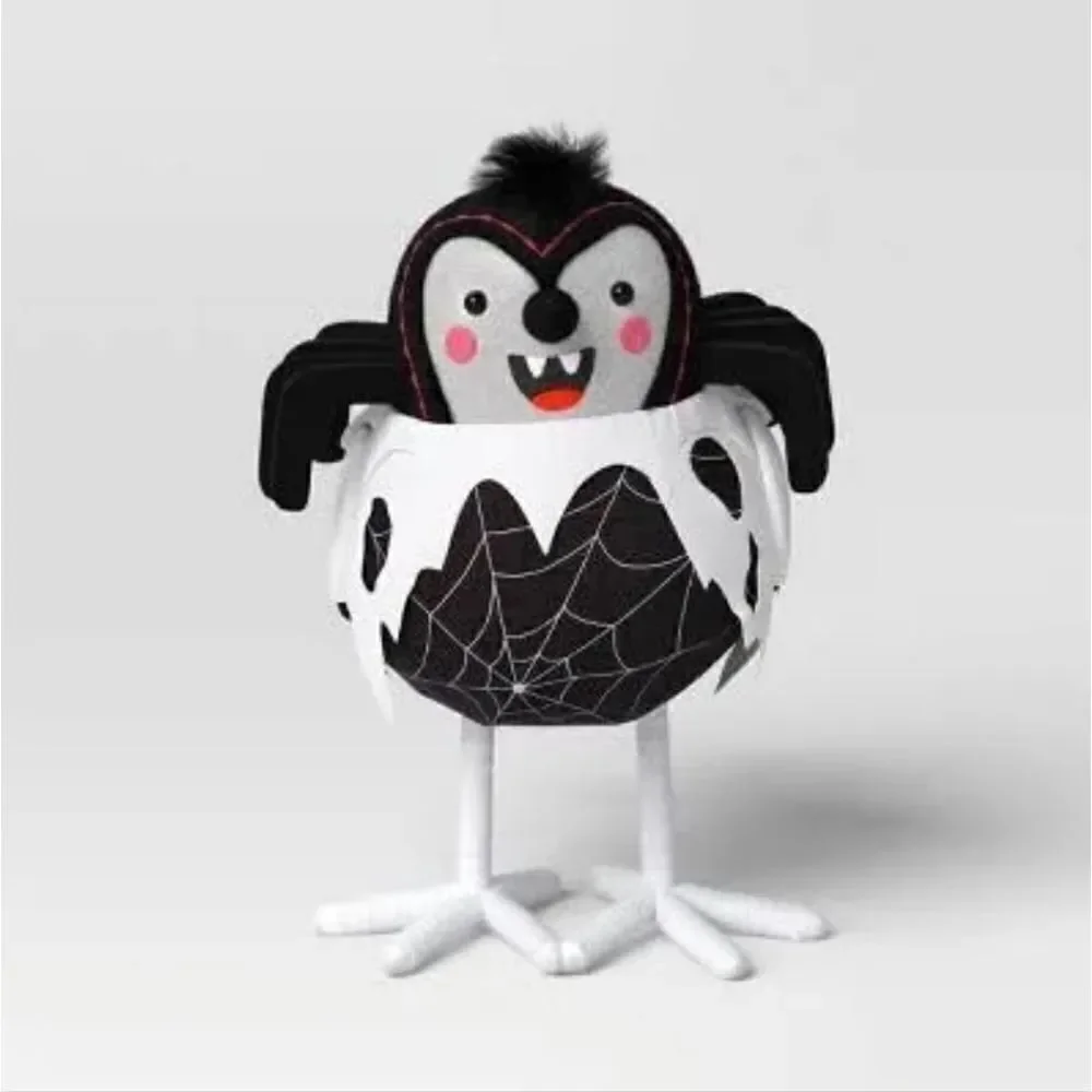 Target 2024 Halloween Featherly Friends Felt Bird Skitter Decorative Figurine